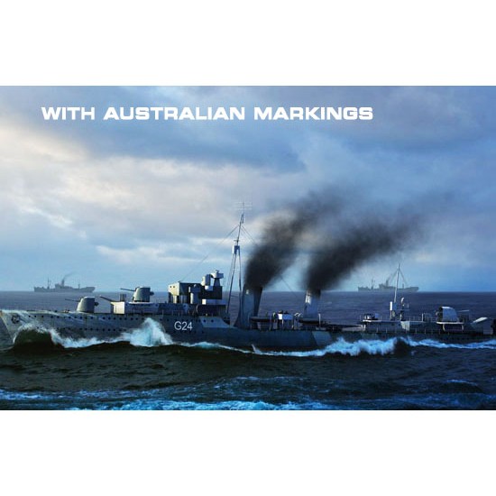 1/350 HMCS Huron Destroyer 1944 w/Australian Markings
