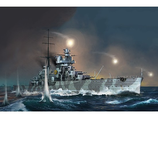 1/350 Italian Heavy Cruiser Fiume