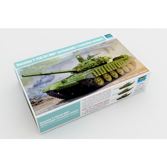 1/35 Russian T-72B/B1 MBT w/Kontakt-1 Reactive Armour