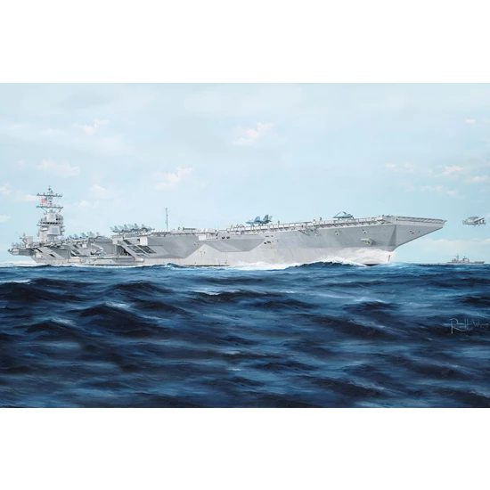 1/350 USS Gerald R.Ford CVN-78 Aircraft Carrier