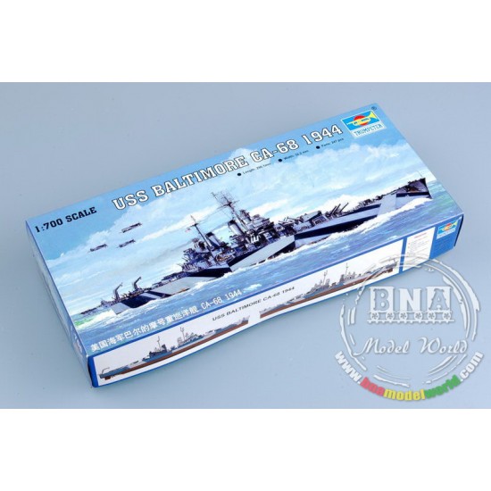 1/700 USS BALTIMORE CA-68 1944