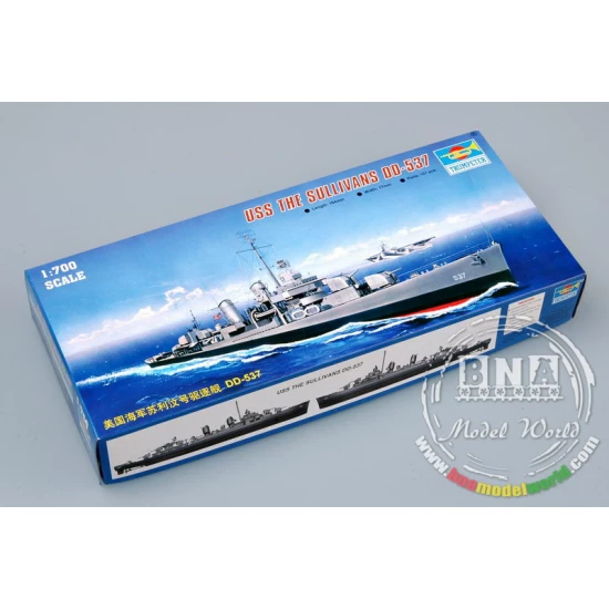 1/700 USS THE SULLIVANS DD-537
