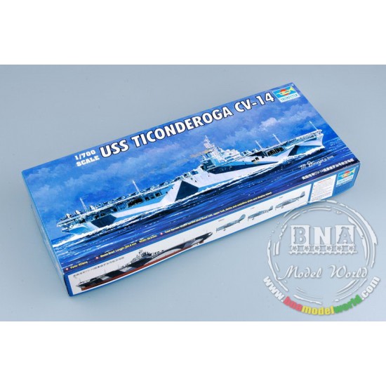 1/700 USS Ticonderoga CV-14