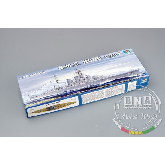 1/700 HMS HOOD 1931