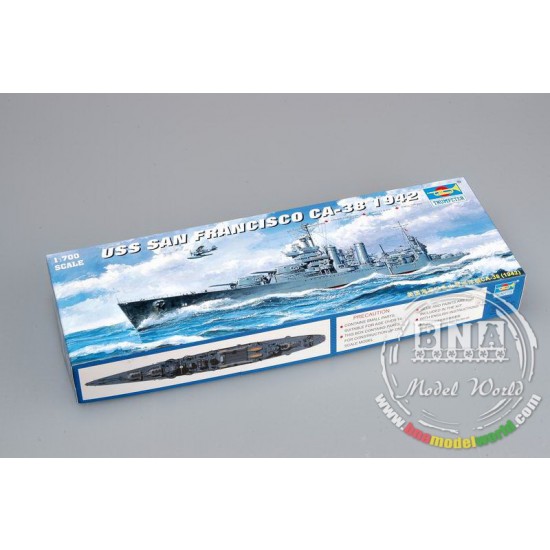 1/700 USS San Francisco CA-38 (1942)