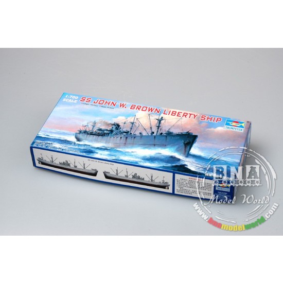 1/700 SS John W. Brown Liberty Ship