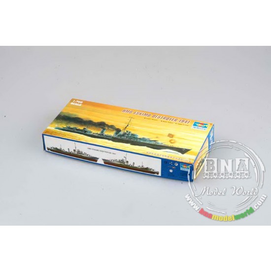 1/700 Tribal-class destroyer HMS Eskimo (F75)1941