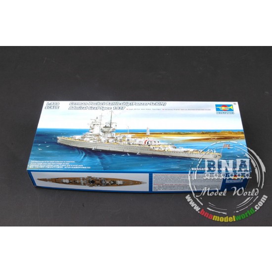 1/700 German Pocket Battleship Admiral Graf Spee 1937