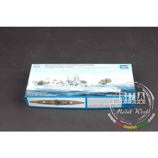 1/700 German Pocket Battleship Admiral Graf Spee 1939
