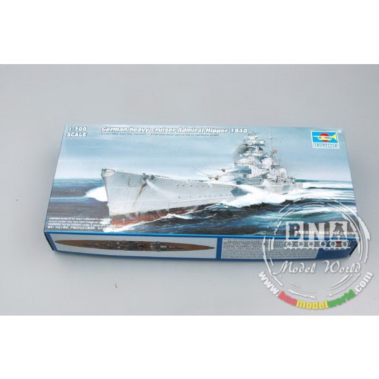 1/700 German Cruiser Admiral Hipper 1940