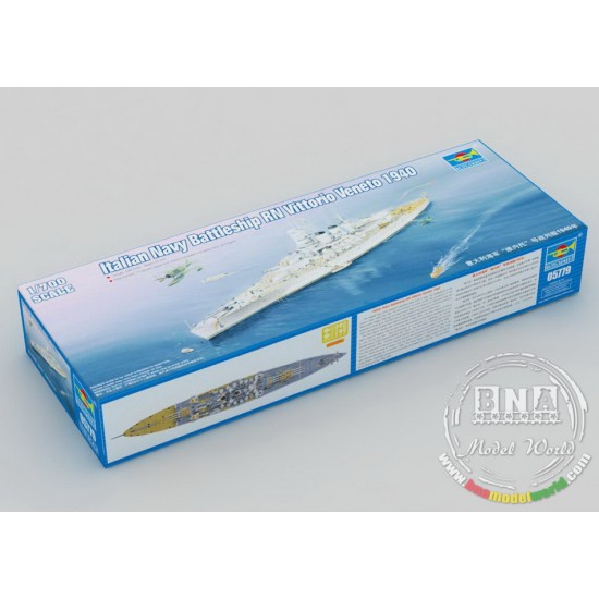 1/700 Italian Navy Battleship RN Vittorio Veneto 1940