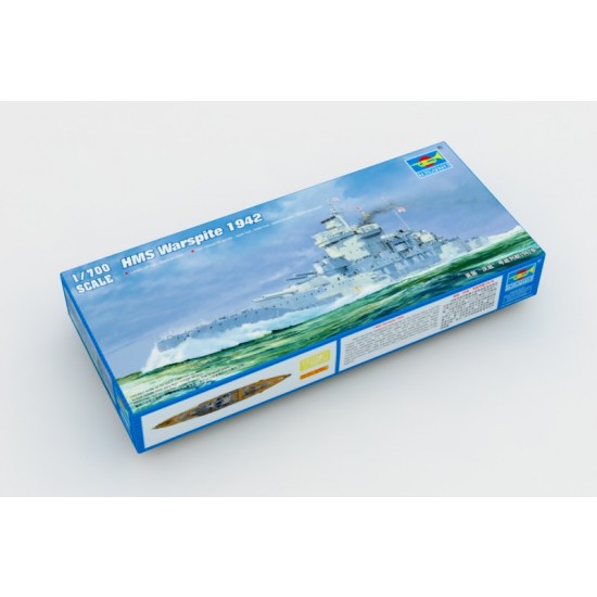 1/700 WWII HMS Warspite 1942