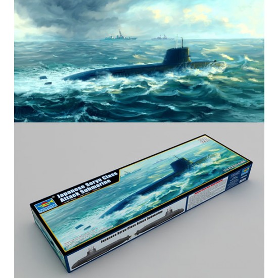 1/144 Japanese Soryu Class Attack Submarine