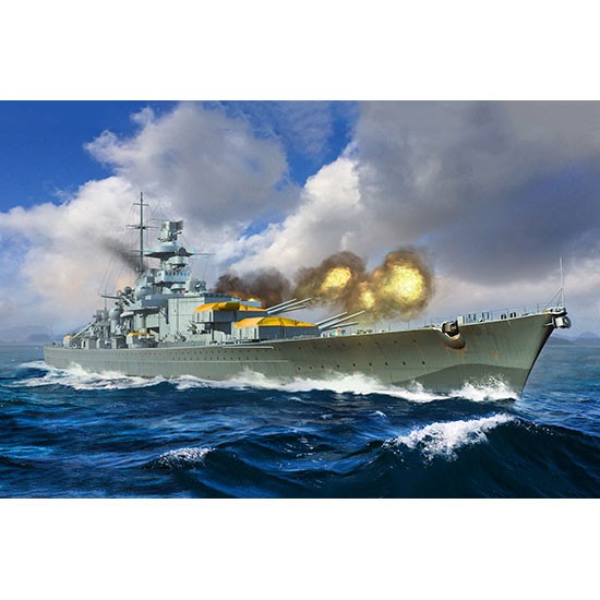 1/700 German Gneisenau Battleship