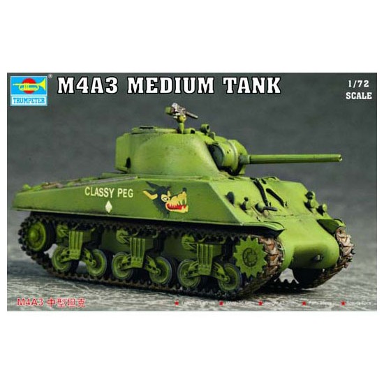 1/72 US M4A3 Tank