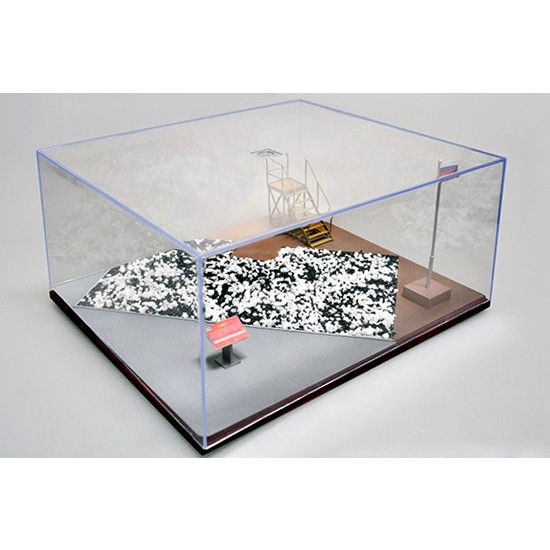 Sand Table Show Case for Display (Length: 316mm, Width: 276mm, Height: 136mm)