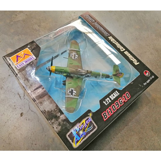 1/72 Croatian AF Messerschmitt Bf 109G "Black 4" 1945 [Winged Ace Series]