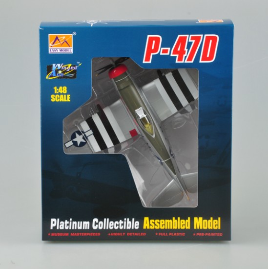 1/48 P-47D Thunderbolt 62FS, 56FG Assembled Model