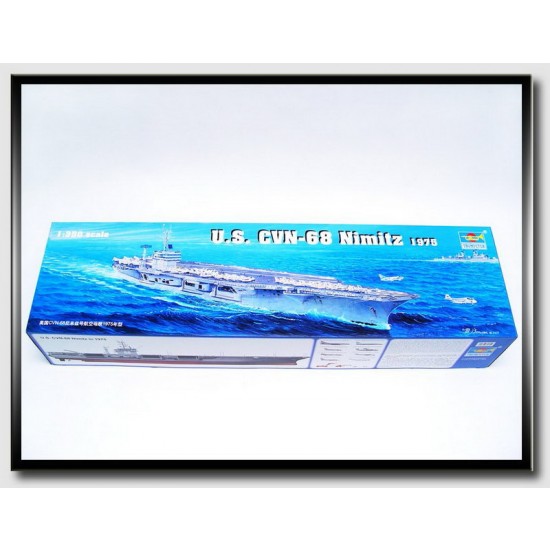 1/350 USS CVN-68 Nimitz Aircraft Carrier 1975