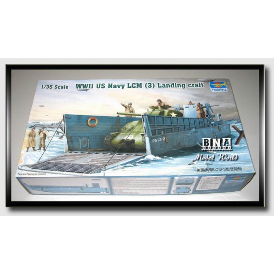 1/35 WWII US Navy LCM Landing Craft