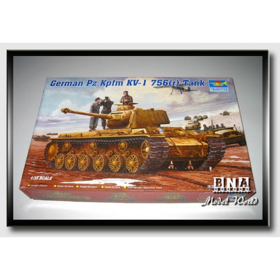 1/35 German Pz.Kpfm KV-1 756(r) Tank