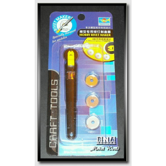 Hobby Rivet Maker with 4 Different Spaces Designing Trumpeter 09910