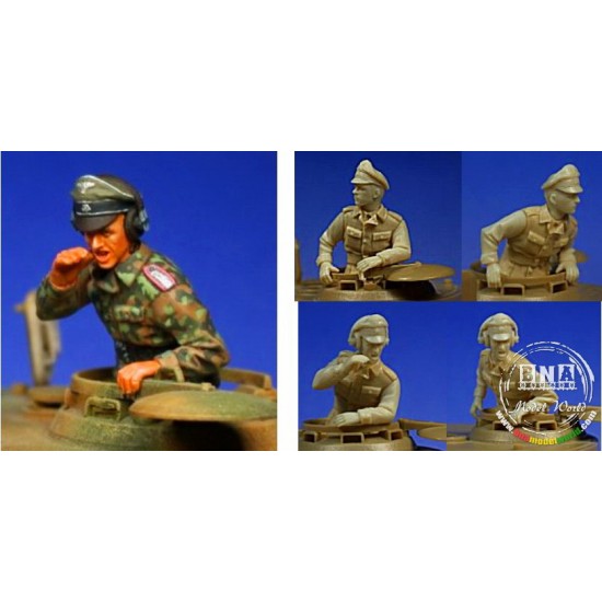 1/35 SS Tiger Tank Commander 1944-45 (figure includes optional arms & head)