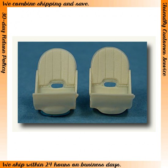 1/48 Supermarine Spitfire Seats (without Harness)