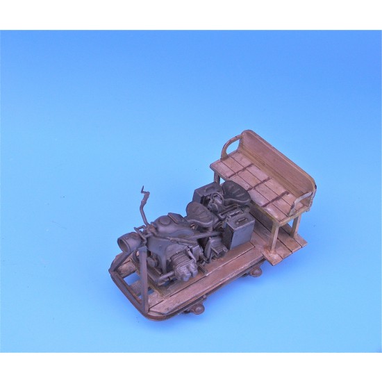 1/35 WWII Motorbike Draisine Conversion Set 