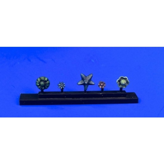 1/35 Decorative Metallic Flower for Victorian Houses