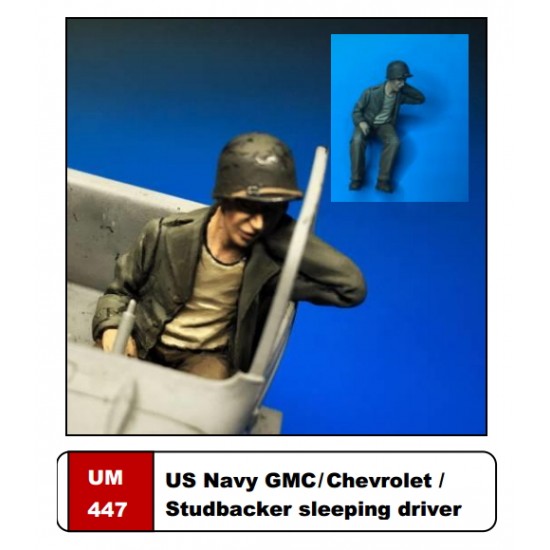 1/35 GMC/Chevrolet/Studbacker Sleeping Driver