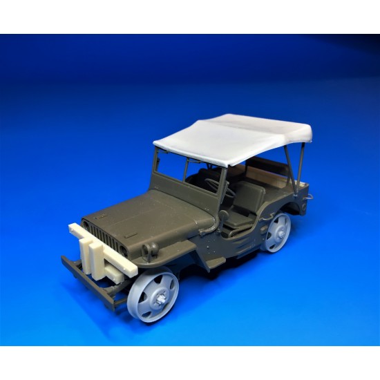 1/35 Borneo Railway Jeep Conversion Set (Australia)