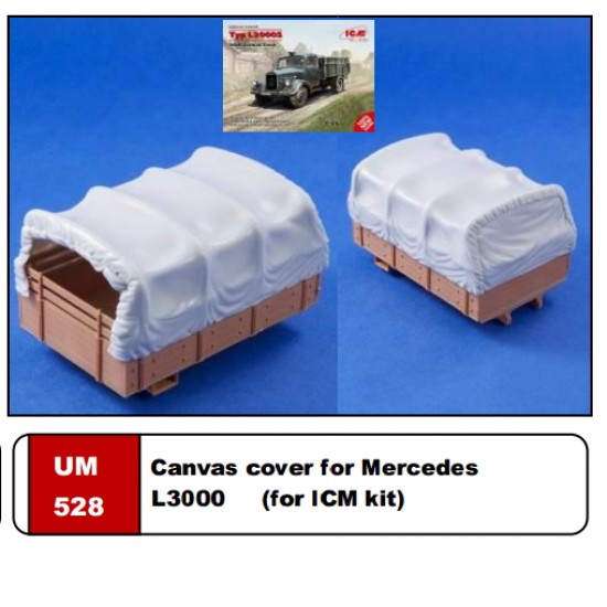1/35 Mercedes-Benz L3000 Canvas Cover for ICM kits