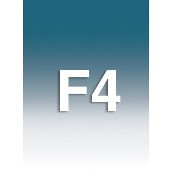 Scenic Backdrop Sheet - "Dark Turquoise Fading to White" (A1 Size, Dimensions:841 x 594mm)