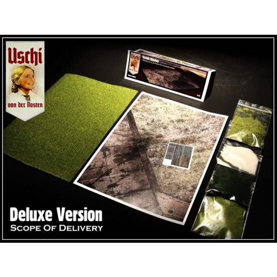 1/72 Diorama Scenic 3D Display Dessau "Luftwaffe Hardstand" Deluxe (w/Grass & Sand)