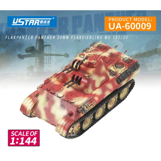 1/144 Flakpanzer Panther Flakvierling MG 151/20