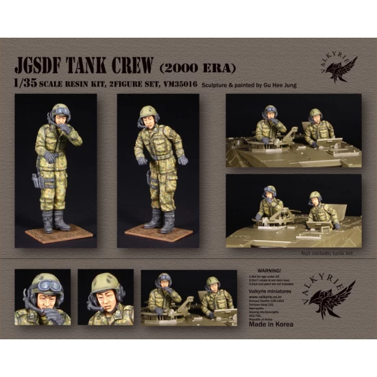 1/35 Japan Ground Self-Defense Force (JGSDF) Tank Crew Set 2000 Era (2 Figures)