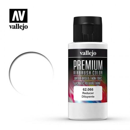 Acrylic Airbrush Paint - Premium Colour #Reducer (60ml)