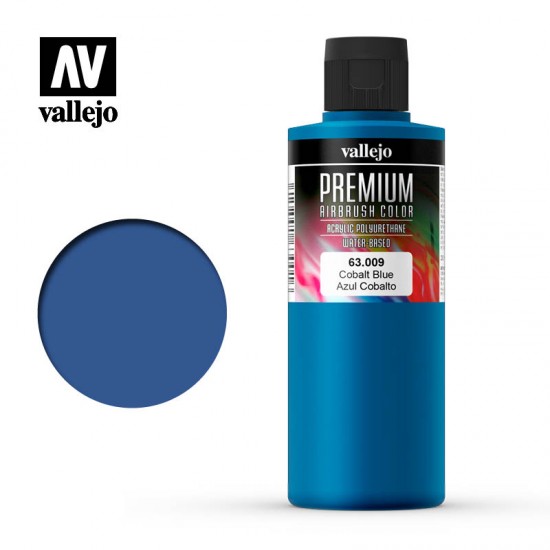 Premium Colour Acrylic Paint - Cobalt Blue (200ml/6.76 fl.oz)