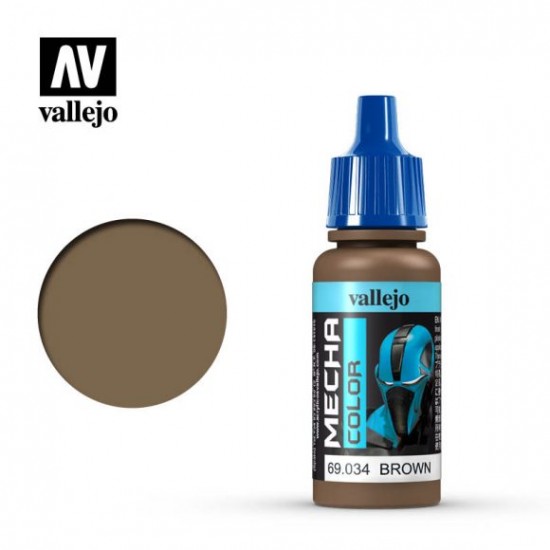 Mecha Acrylic Paint - Brown (17ml)