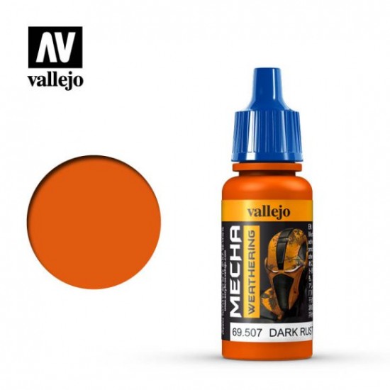Dark Rust Wash for Mecha Acrylic Paint (17ml)