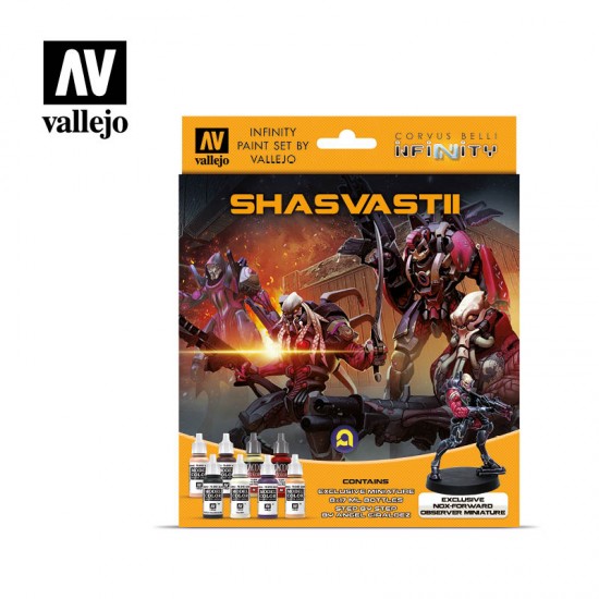 Acrylic Paint Set - Infinity Shasvastii (8x 17ml)