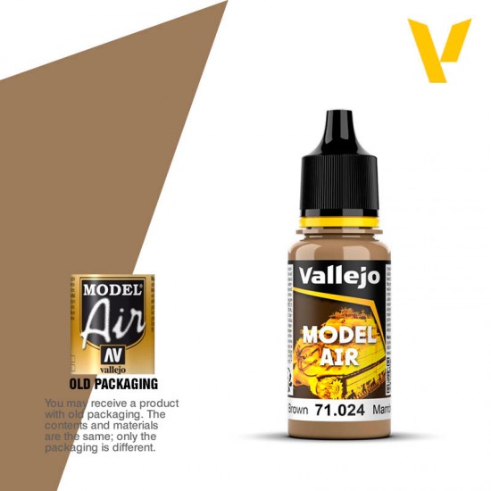 Model Air Acrylic Paint - Khaki Brown 17ml