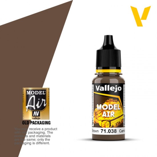 Model Air Acrylic Paint - Camouflage Medium Brown 17ml