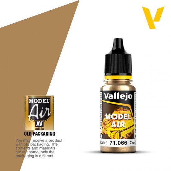 Model Air Acrylic Paint - Metallic Gold 17ml