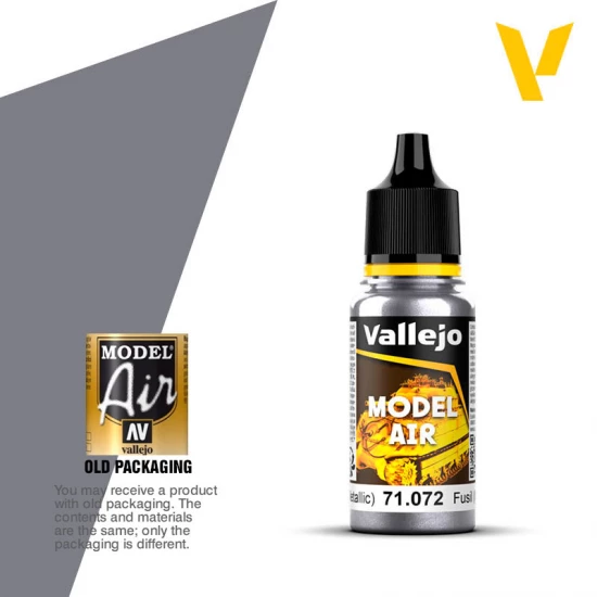 Model Air Acrylic Paint - Gun (Metallic) 17ml
