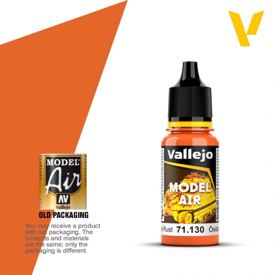 Vallejo Model Air 71130 Orange Rust (17ml)