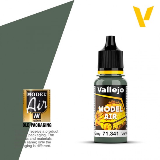 Model Air Acrylic Paint - Green Grey (17ml)