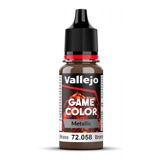 Acrylic Paint - Game Colour #Metal Brassy Brass (18 ml/0.6 fl oz)