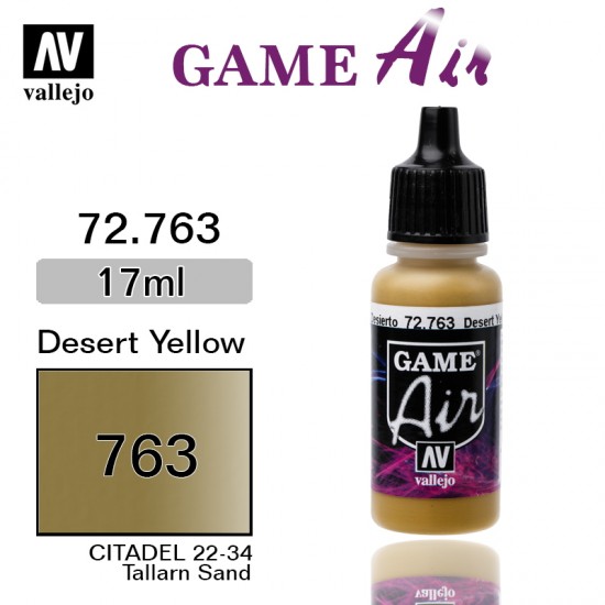 Game Air Acrylic Paint - Desert Yellow 17ml